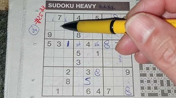 What you want are these two! (#2533) Heavy Sudoku. 03-26-2021 part 2 of 2