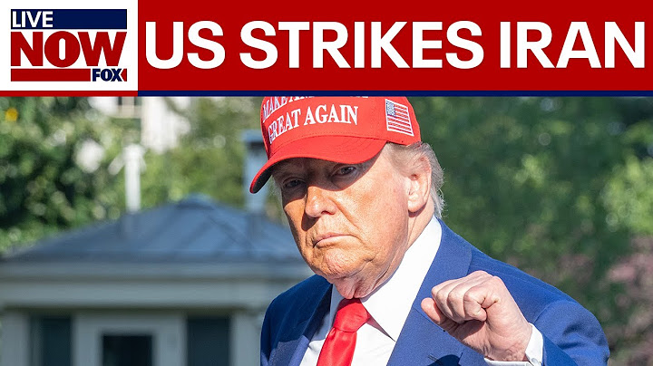 BREAKING: US bombs 3 Iran nuclear sites, Trump says
