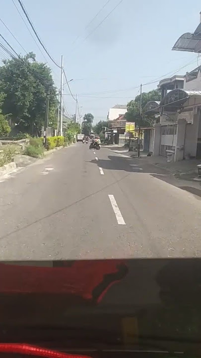 suasana perjalanan pagi di jalan siberut ponorogo. #shorts