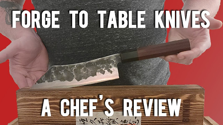 Does Forge To Table Capture the Essence of Japanese Knives? | A Chef's Review