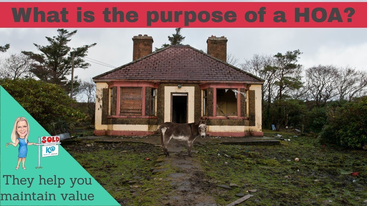Ask the expert What is the purpose of the HOA and why do you care if