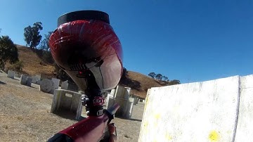 Recball paintball with my Gtek 160R at Sunol Paintball Park