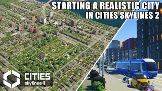 Cities Skylines 2 Gameplay  Starting a REALISTIC City From Scratch! | Riverview EP1