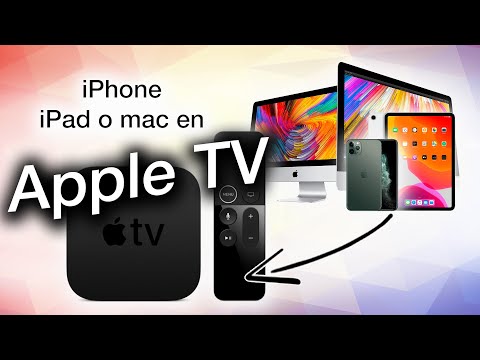 Cómo conectar el iPhone, iPad o Mac al Apple TV (Muy Fácil paso a paso)