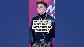 Why did Ozzy leave all his inheritance to Youngblood?#shorts #celebrity #ozzyosbourne #youngblood