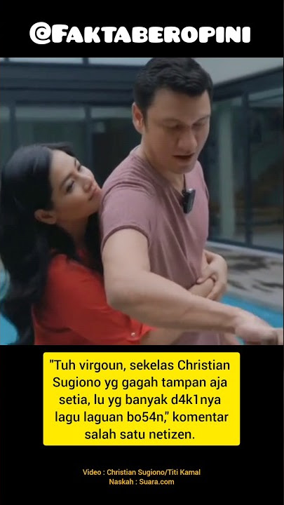 Christian Sugiono sudah 20 tahun bersama Titi Kamal? #shortvideo #news #titikamal
