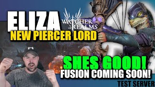 New Hero Eliza - Amazing Epic Piercer Lord! - Tested and Perfect! | Watcher of Realms - Test Server