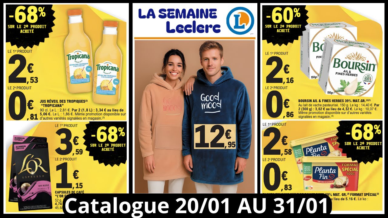 LECLERC Catalogue De La Semaine Du 20/01/2026 AU 31/01/2026 LECLERC France Arrivage De La Semaine