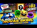 REAGI A 182 SKINS DO CHICKEN GUN… TEM CADA COISA BIZARRA 😳