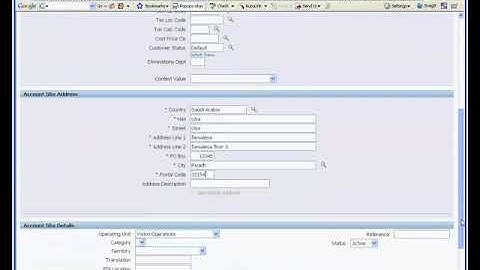 Setup - 6 customer - R12 Oracle Receivables Management Fundamentals