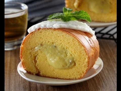  Resep  dan Cara Membuat Kue Bolu  Gulung  Durian YouTube