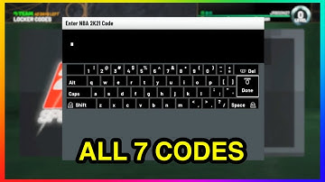 ALL 7 ACTIVE LOCKER CODES IN NBA 2K21 MY TEAM | ACTIVE LOCKER CODES