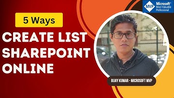 Create a List in SharePoint Online | SharePoint Online Create List [5 Ways]