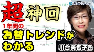 FX「超神回！2021年の為替トレンドがわかる」川合 美智子氏