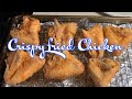 How to make Crispy Fried Chicken Wings & Asparagus