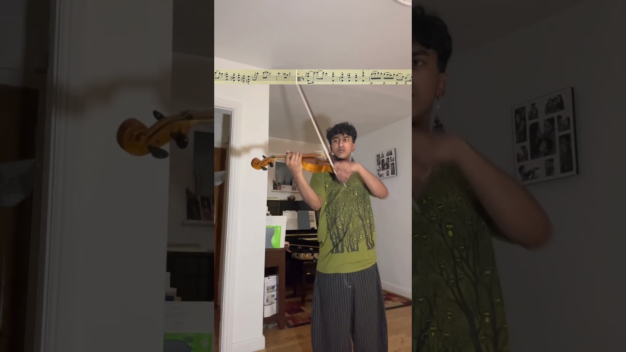 Dvorak cello concerto, sorry the music is a bit small 