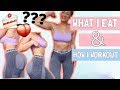 WHAT I EAT &amp; HOW I WORKOUT TO BUILD MY CURVES | Vlog