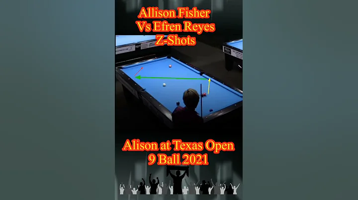 Allison Fisher Z Shot (2021) Vs Efren Reyes Z Shot...