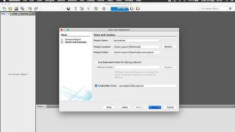 Crear Proyecto Netbeans 12.0
