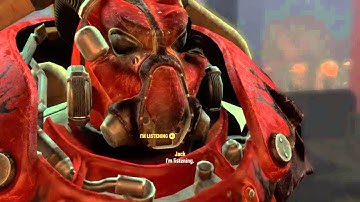 Fallout 4 automatron talking to Jezebel