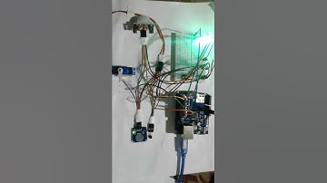 Automatic door opening system using Arduino according to temperature