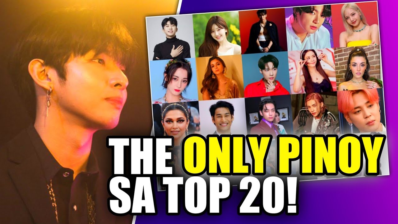 SB19 JUSTIN JOINS BIG NAMES ON TOP SPOTS OF ASIAN CELEBRITY OF THE YEAR