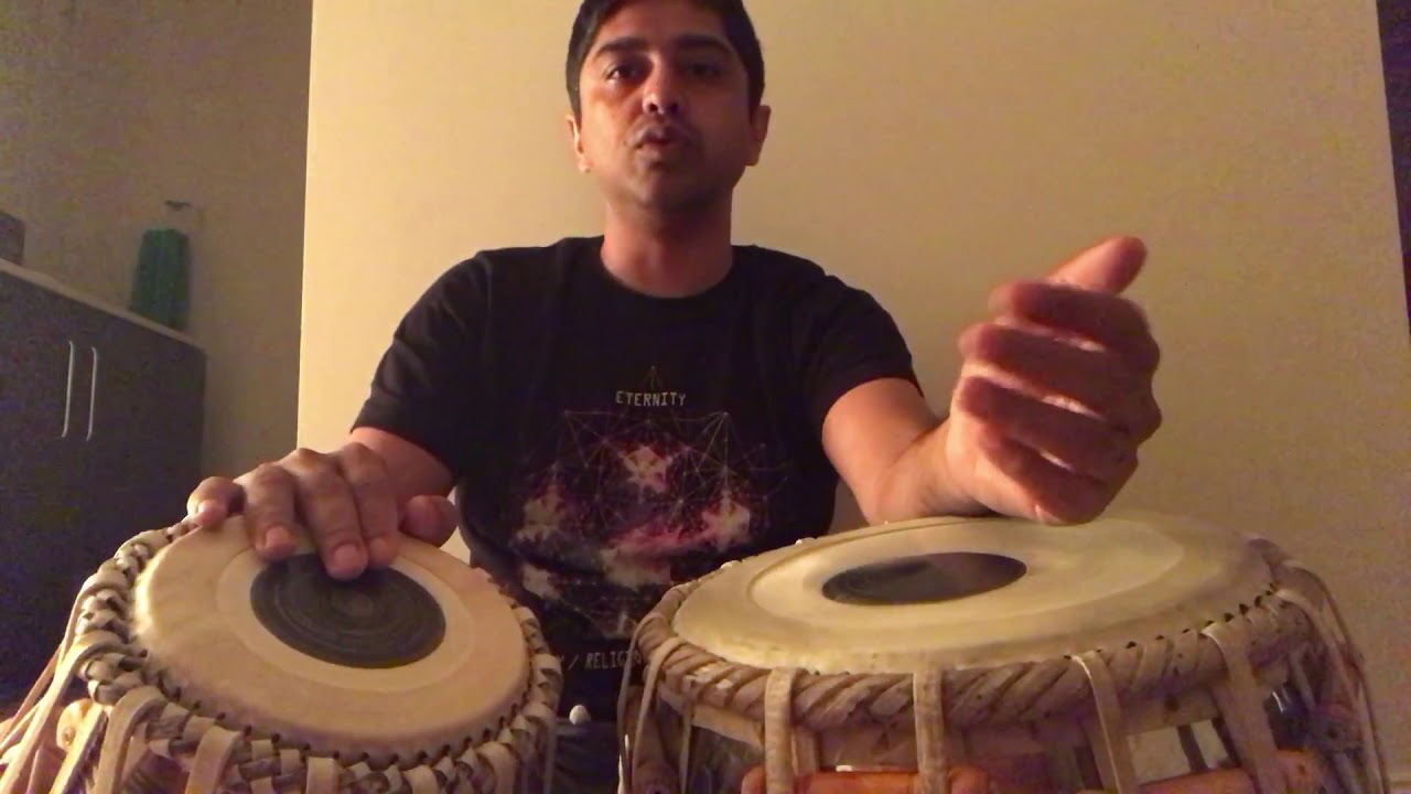 How to play Ati Vilambit Ektaal Theka