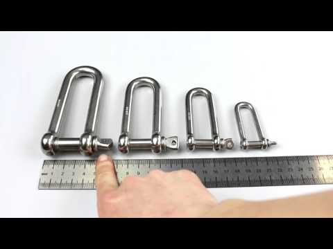 Скоба такелажная длинная Скоба такелажная длинная