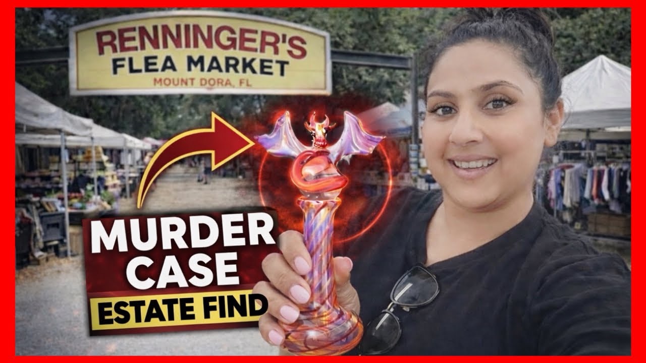 Shopping at One of Florida’s BIGGEST Flea Markets! RENNINGER’S EXTRAVAGANZA Mount Dora FL