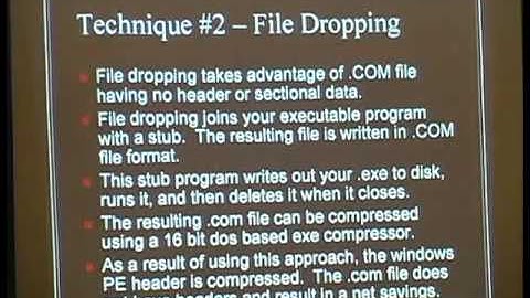 NOTACON 4  Techniques for 4kb Intro Development