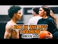 Day In The Life Training Mikey & Jada Williams CIF Playoff Game! | Ryan Razooky