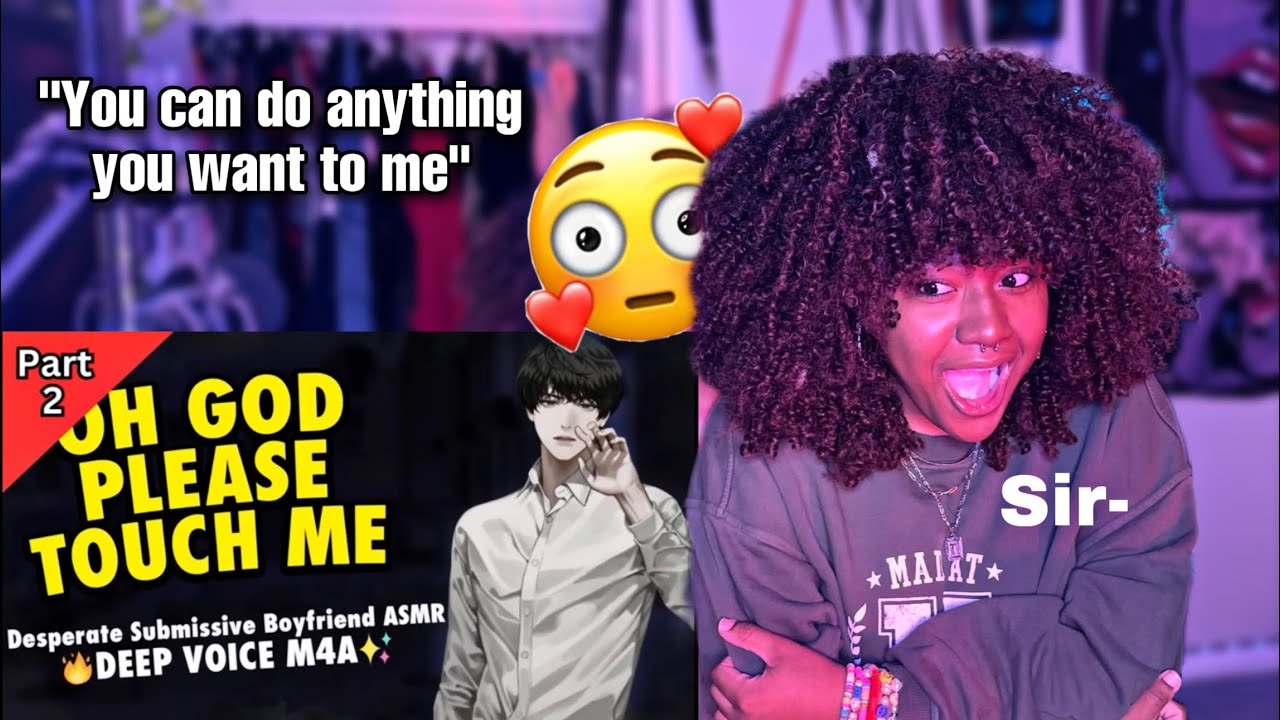 реакция на покорного парня asmr | я слышу мурлыканье чего-то😏
