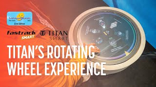 Titan’s Rotating Wheel Experience at Samaya Bharati 2025 | Innovation Meets Heritage in Timepieces