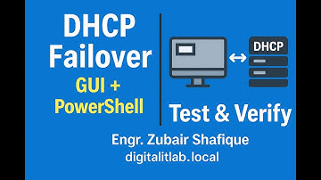 DHCP Failover Configuration | Step by Step GUI + PowerShell | Windows Server Tutorial