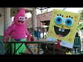 COSPLAY PATRICK STAR & SPONGEBOB SQUAREPANTS MINUM ES CAPCIN, ES TEH & GORENGAN - LILY ALAN WALKER