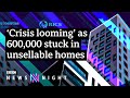 600,000 leaseholders unable to sell homes with cladding - BBC Newsnight
