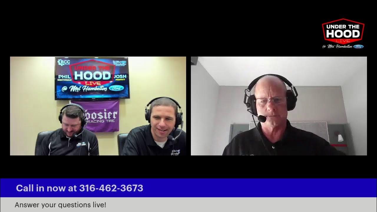 Under The Hood Live Mel Hambelton Ford! YouTube