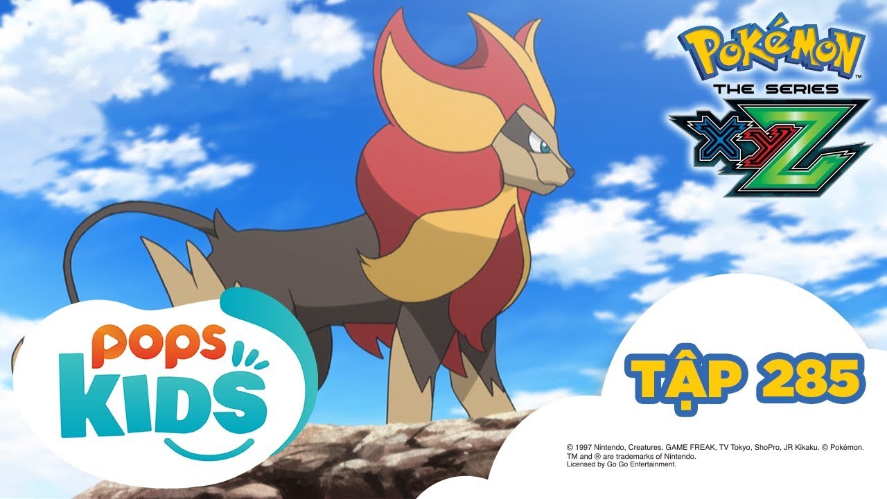 [S19 XYZ] Pokémon Tập 285 - Shishiko và Kaenjishi! Hành trình đầy lửa - Hoạt Hình Pokémon Tiếng Việt