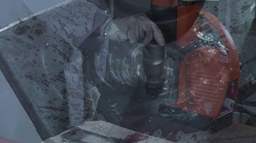 Core drilling with FEIN: drilling in flat steel