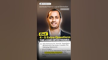 The Most important Logic | PYQ Elimination Series by Sreejay Sir #upsc #prelims #civilserviceexam