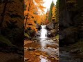 Let This Waterfall Reset Your Mind 🍁💧 Breathe &amp; Relax #WaterfallCalm #RelaxingReels #NatureHealing