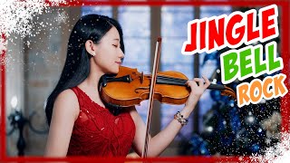 Video thumbnail of "聖誕快樂🎄「Jingle Bell Rock」小提琴演奏 - 黃品舒 Kathie Violin cover"