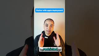 flutter and apple deployment #flutter #apple
