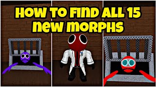 [ODD WORLD] FIND THE RAINBOW FRIENDS MORPHS | HOW TO FIND ALL 15 RAINBOW FRIENDS MORPHS