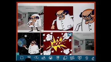 How to create your own comic using Comics head on iPad - Template 4