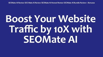SEOMate AI Review SEO Mate AI Review SEOMate AI Honest Review SEOMate AI Bundle Review + Bonuses
