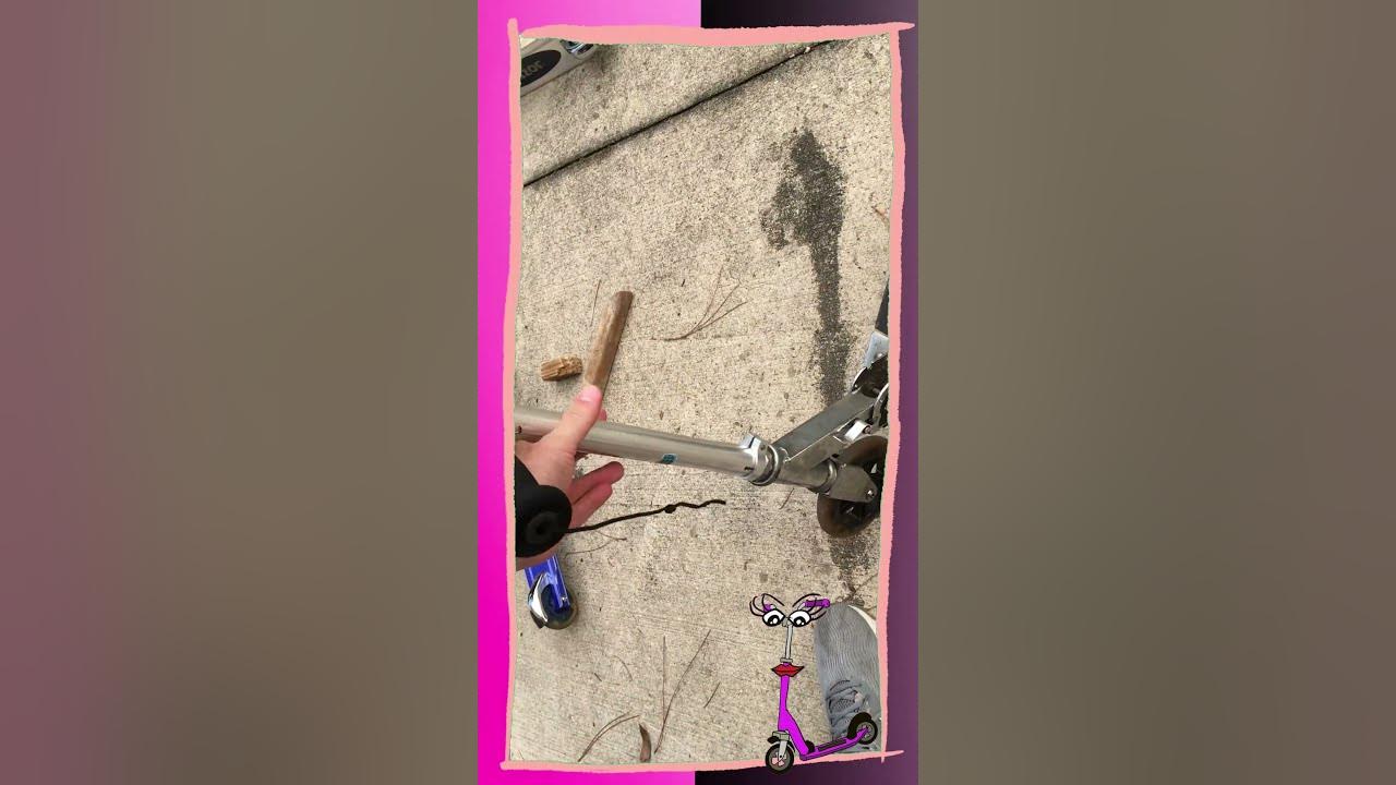 How To Fix Stuck Scooter (Razor) razorscooter kickscooter howto diy