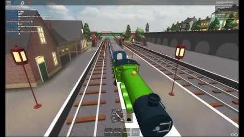 Me playing on a Wip railway game