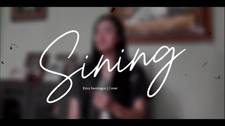 SINING - Dionela ft. Jay R | Cover