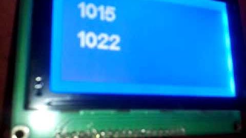 ATmega32 touch Interfacing.